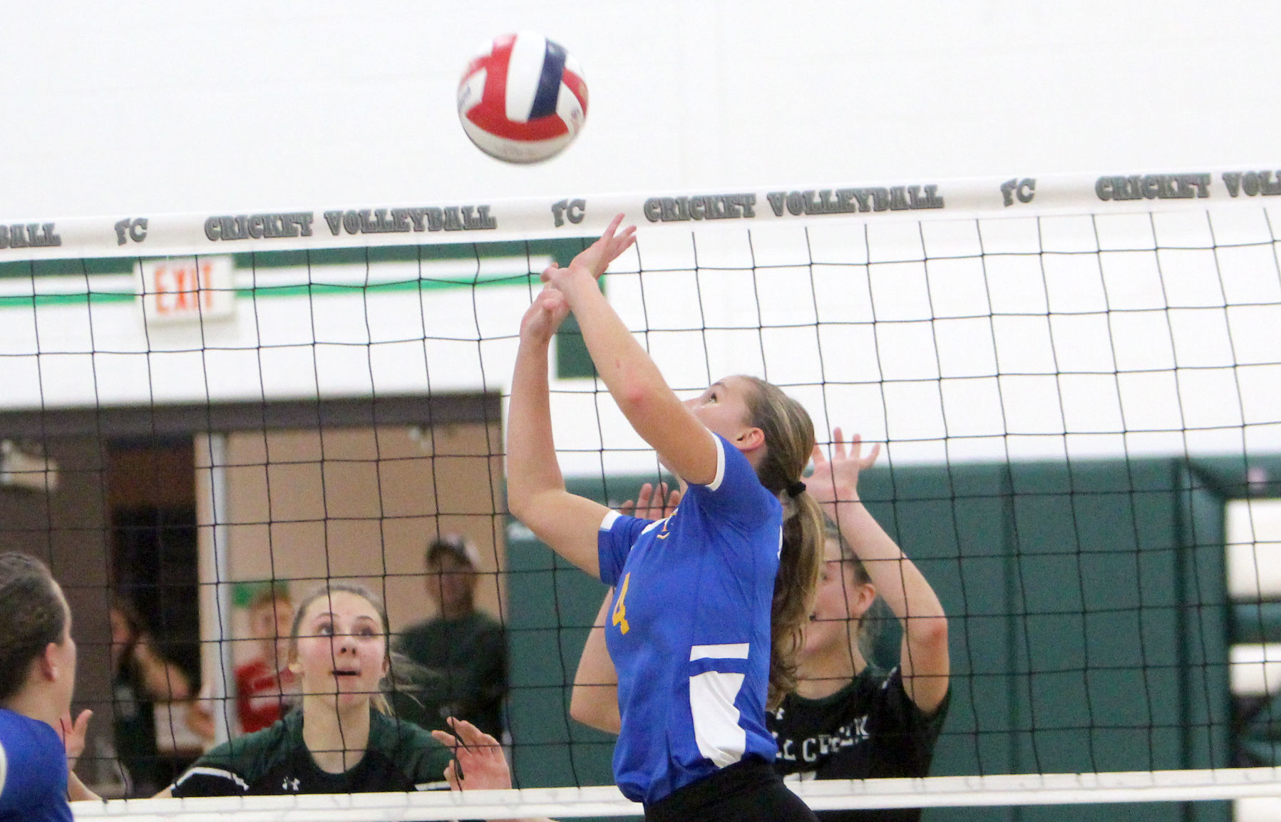 McDonell at Fall Creek volleyball 10-10-19